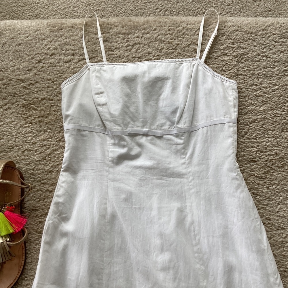 Express Sleeveless White Dress - Picture 3 of 8